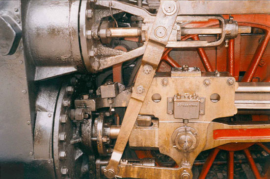 Bild 11 Nahaufnahme Zylinder und Kreuzkopf