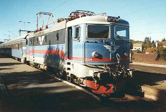 Bild 17 E-Lok der Schwedischen Staatsbahn