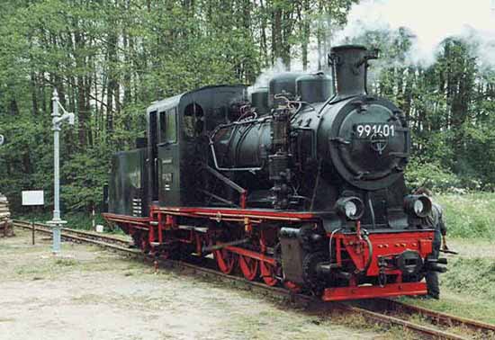 Bild 24 Schlepptender Schmalspurlok 99 1401 Heimatbahnhof Klostermannsfeld (Harz)