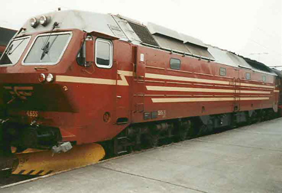 Bild 27 Schwere Diesellok Schweden