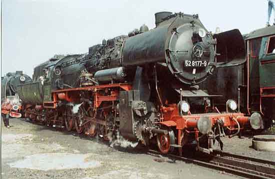 Bild 31 Dampflok BR 52 8177-9 betriebsbereit
