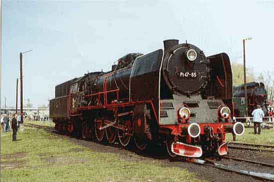 Bild 34 Schnellzuglok der polnischen Staatsbahn