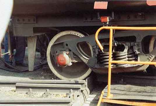 Bild 35 entgleister Schlepptender