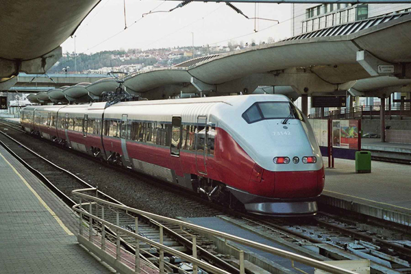 Bild 40 Norwegischer Triebzug BM 73   