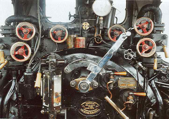 Bild 53 Armaturen  F&uuml;hrerstand